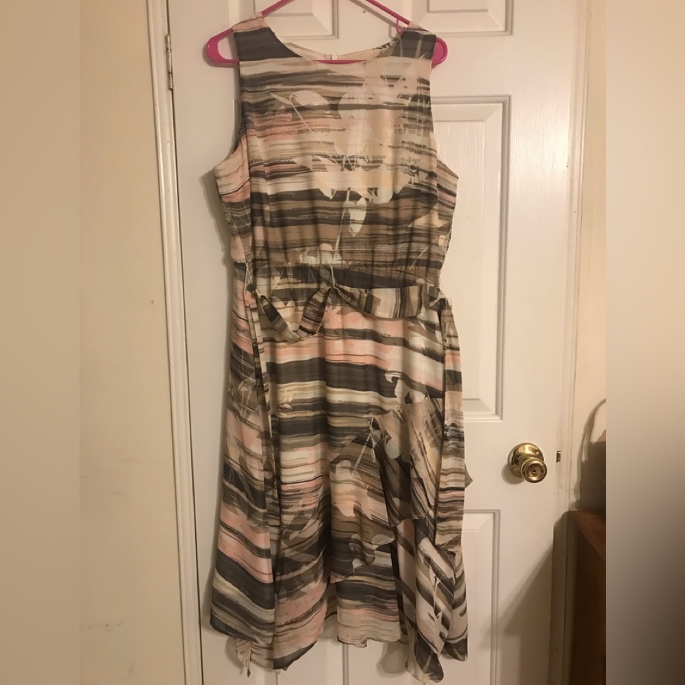 Abstract pattern Cato dress large